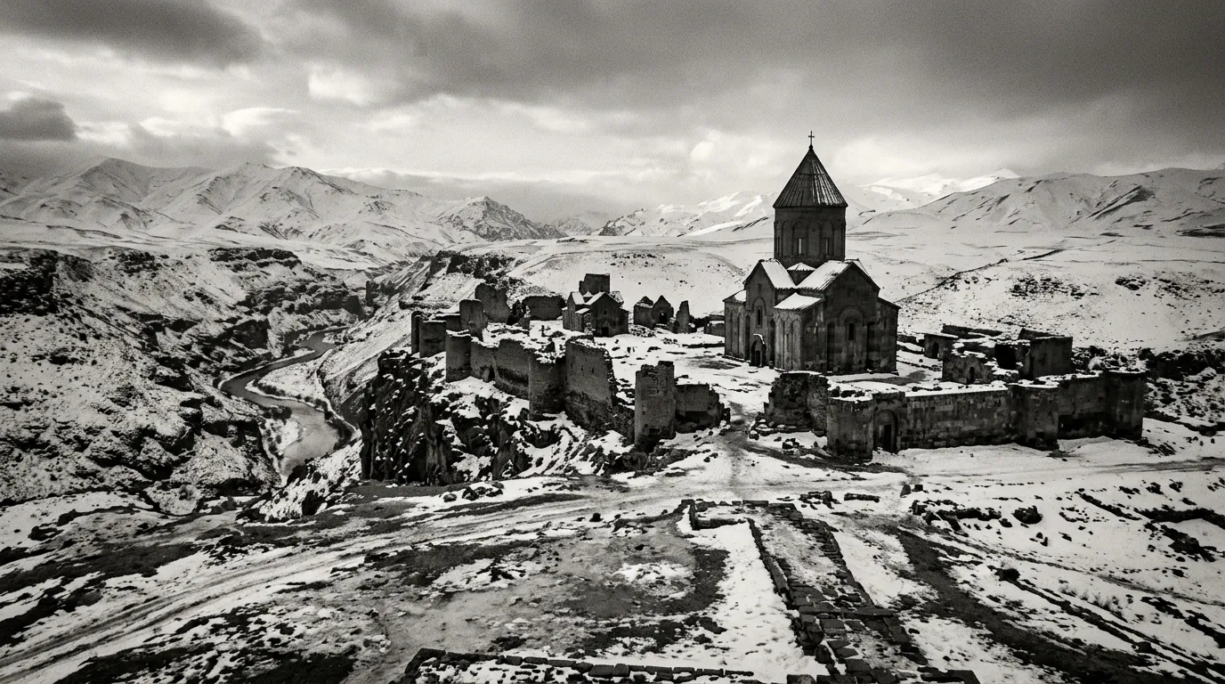 Ван — Догубаязит. Вид на Арарат